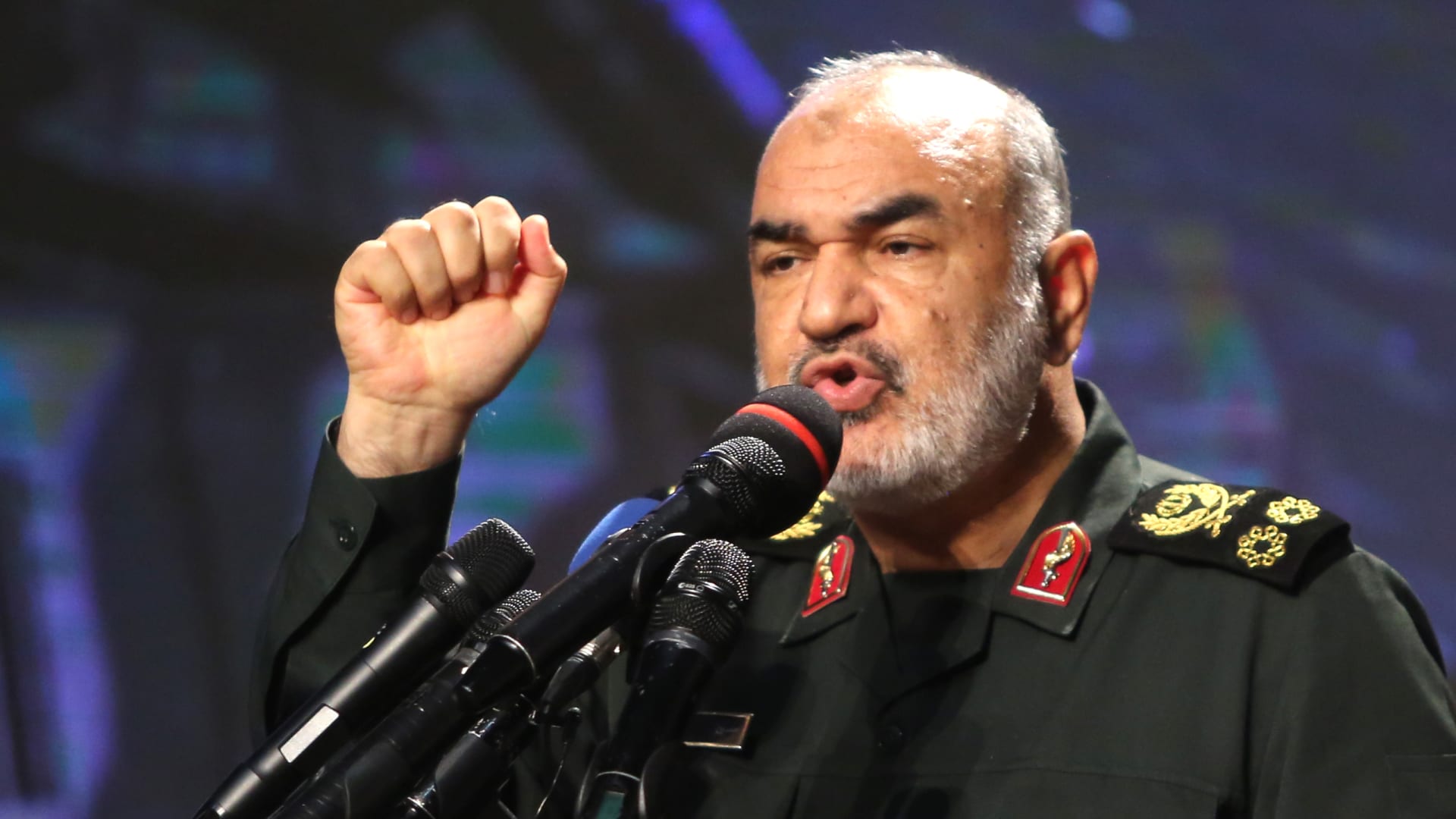 قائد حرس الثورة الإسلامية اللواء حسين سلامي